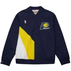 Men Mitchell & Ness Jackets & Outerwear-Authentic Indiana Pacers 1995-96 Jacket