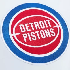 Men Mitchell & Ness Jackets & Outerwear-Authentic Isiah Thomas Detroit Pistons 1988-89 Shooting Shirt