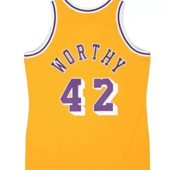Mitchell & Ness Nba Authentic-Authentic James Worthy Los Angeles Lakers 1984-85 Jersey