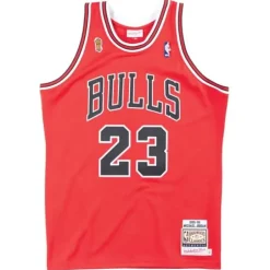 Mitchell & Ness Nba Authentic-Authentic Jersey Chicago Bulls Road Finals 1995-96 Michael Jordan