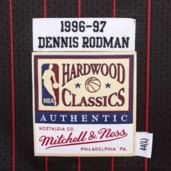 Mitchell & Ness Nba Authentic-Authentic Jersey Chicago Bulls 1996-97 Dennis Rodman