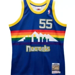 Mitchell & Ness Nba Authentic-Authentic Jersey Denver Nuggets 1991-92 Dikembe Mutombo