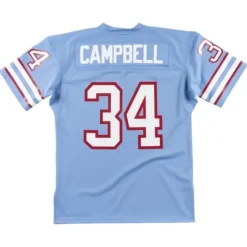 Mitchell & Ness Nfl Authentic-Authentic Jersey Houston Oilers 1980 Earl Campbell