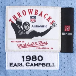 Mitchell & Ness Nfl Authentic-Authentic Jersey Houston Oilers 1980 Earl Campbell