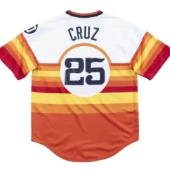 Mitchell & Ness Mlb Authentic-Authentic Jersey Houston Astros Home 1975 Jose Cruz