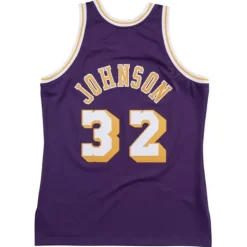 Mitchell & Ness Nba Authentic-Authentic Jersey Los Angeles Lakers Road 1984-85 Magic Johnson
