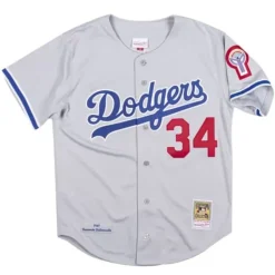 Mitchell & Ness Mlb Authentic-Authentic Jersey Los Angeles Dodgers 1981 Fernando Valenzuela
