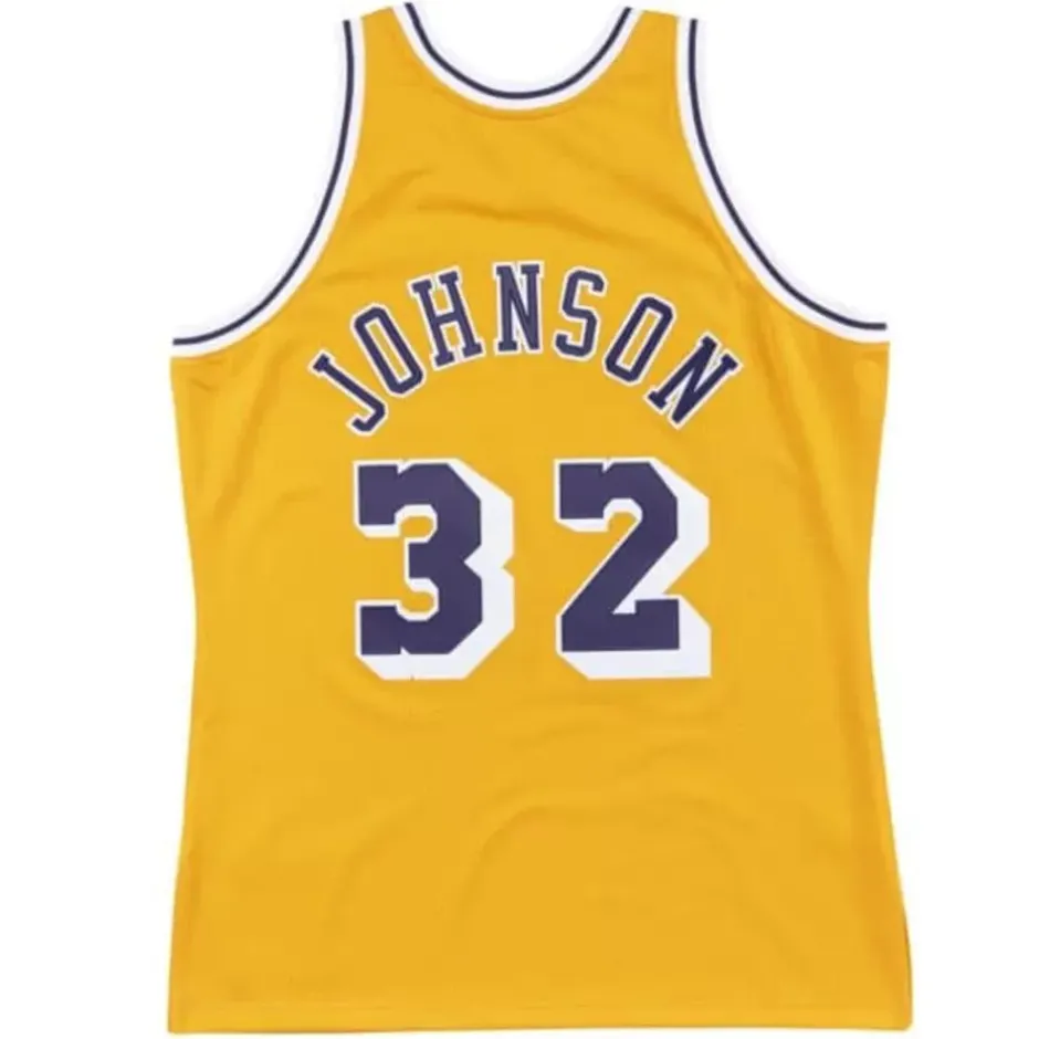 Mitchell & Ness Nba Authentic-Authentic Jersey Los Angeles Lakers Home 1984-85 Magic Johnson