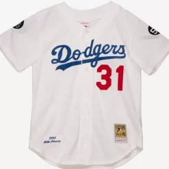 Mitchell & Ness Mlb Authentic-Authentic Jersey Los Angeles Dodgers Home 1993 Mike Piazza