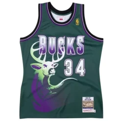 Mitchell & Ness Nba Authentic-Authentic Jersey Milwaukee Bucks Alternate 1996-97 Ray Allen