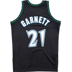 Mitchell & Ness Nba Authentic-Authentic Jersey Minnesota Timberwolves Alternate 1997-98 Kevin Garnett