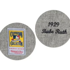 Mitchell & Ness Mlb Authentic-Authentic Jersey New York Yankees Road 1929 Babe Ruth