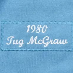 Mitchell & Ness Mlb Authentic-Authentic Jersey Philadelphia Phillies Road 1980 Tug Mcgraw