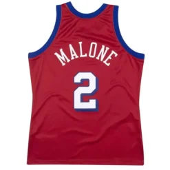 Mitchell & Ness Nba Authentic-Authentic Jersey Philadelphia 76Ers 1993-94 Moses Malone