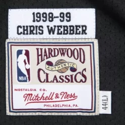 Mitchell & Ness Nba Authentic-Authentic Jersey Sacramento Kings 1998-99 Chris Webber