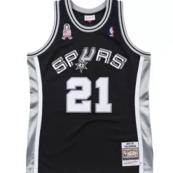 Mitchell & Ness Nba Authentic-Authentic Jersey San Antonio Spurs 2001-02 Tim Duncan