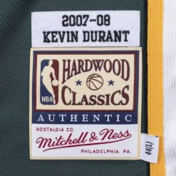 Mitchell & Ness Nba Authentic-Authentic Jersey Seattle Super Sonics Road 2007-08 Kevin Durant