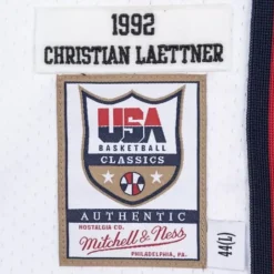 Mitchell & Ness Nba Authentic-Authentic Jersey Team Usa 1992 Christian Laettner
