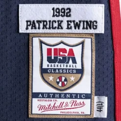 Mitchell & Ness Nba Authentic-Authentic Jersey Team Usa 1992 Patrick Ewing