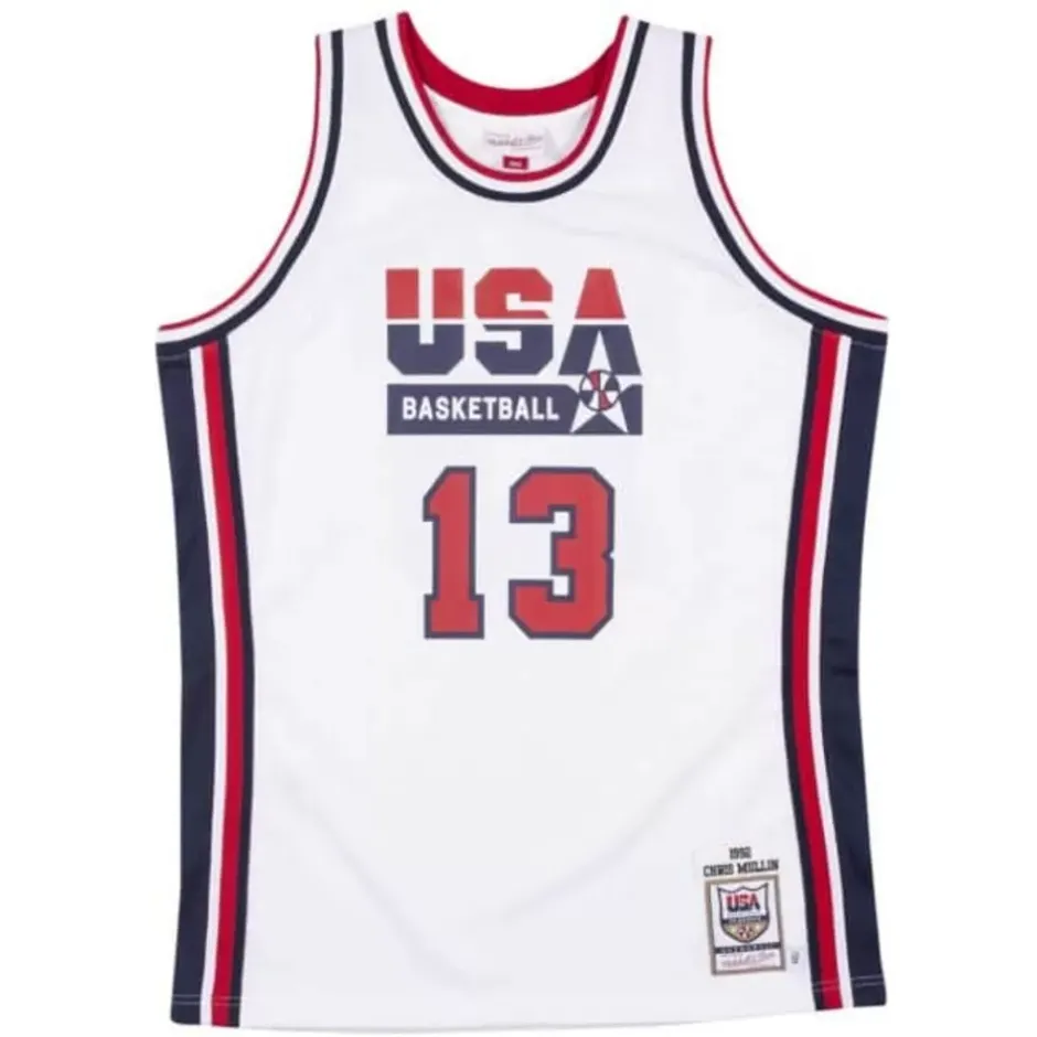 Mitchell & Ness Nba Authentic-Authentic Jersey Team Usa 1992 Chris Mullin