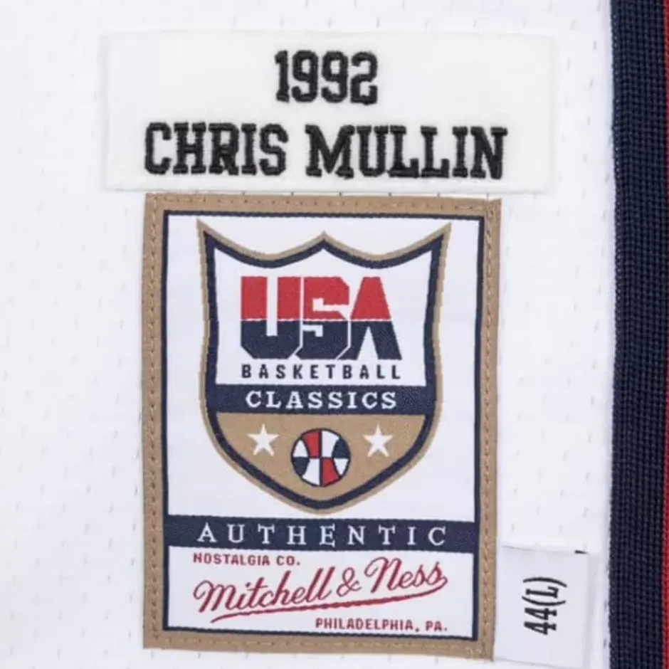 Mitchell & Ness Nba Authentic-Authentic Jersey Team Usa 1992 Chris Mullin