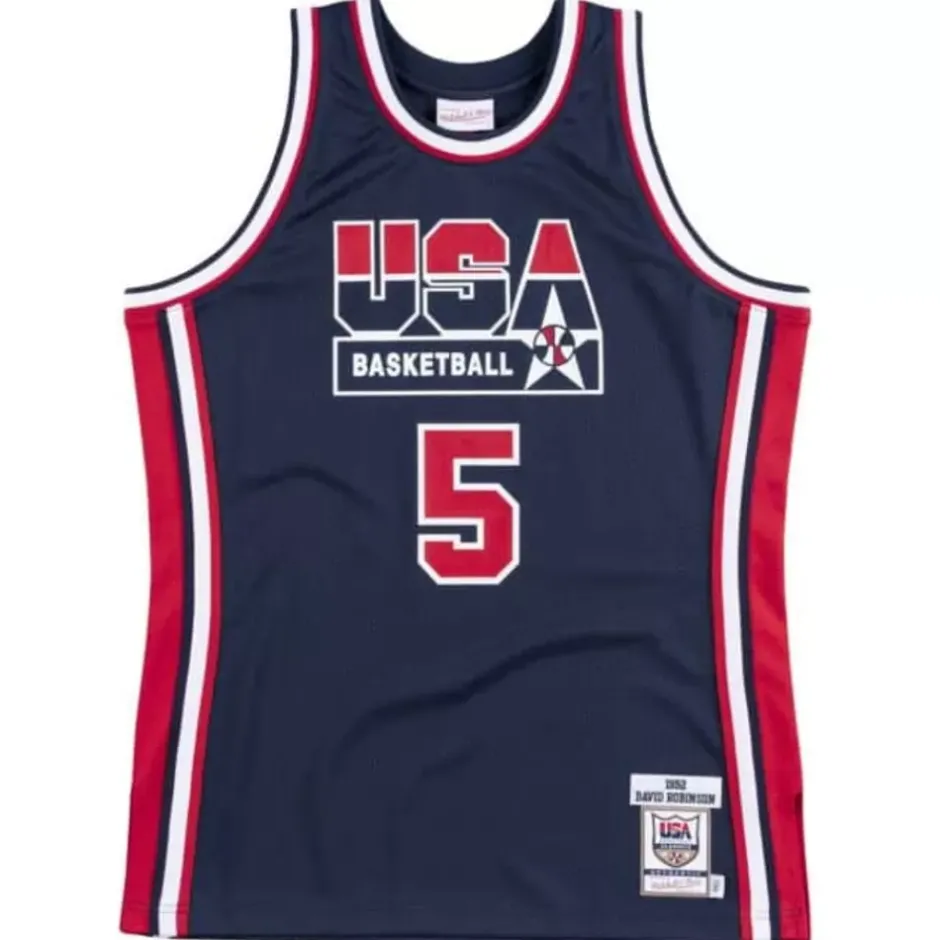 Mitchell & Ness Nba Authentic-Authentic Jersey Team Usa 1992 David Robinson