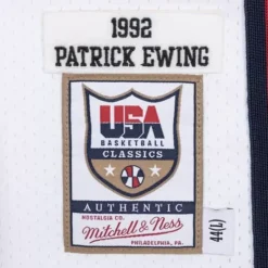 Mitchell & Ness Nba Authentic-Authentic Jersey Team Usa 1992 Patrick Ewing