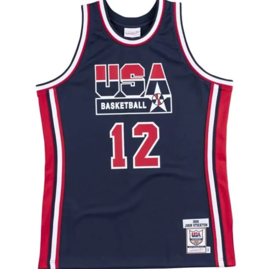 Mitchell & Ness Nba Authentic-Authentic Jersey Team Usa 1992 John Stockton
