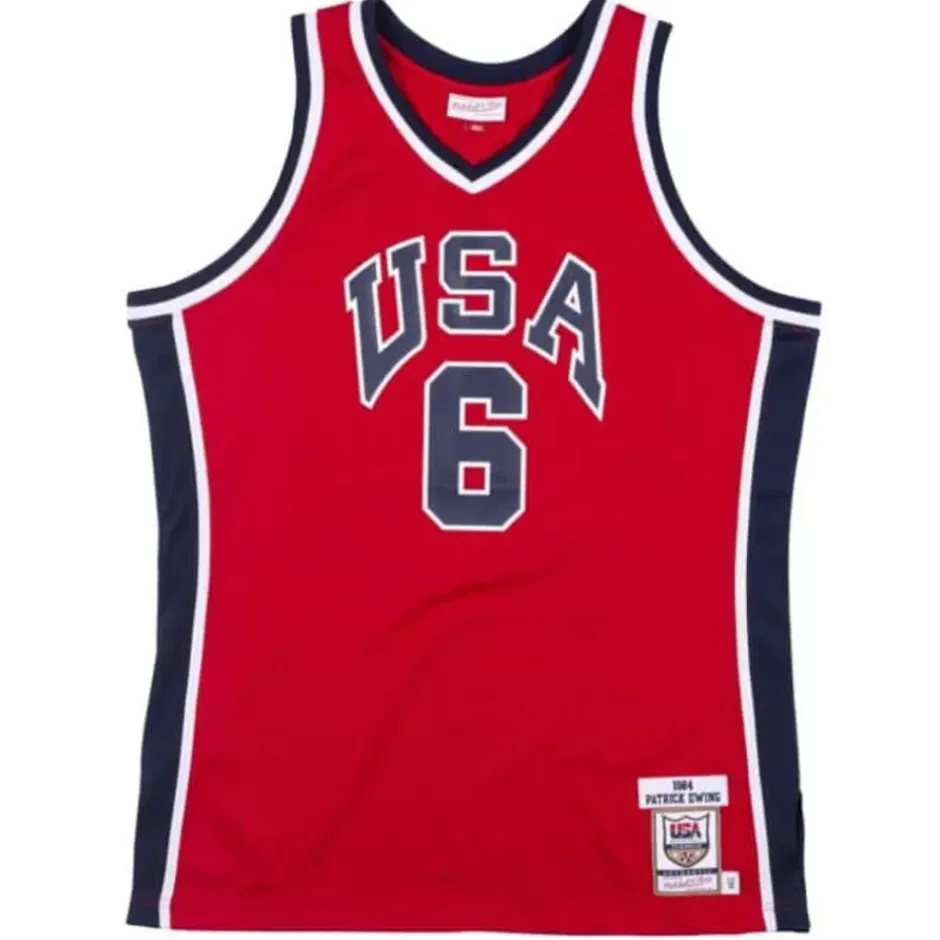 Mitchell & Ness Nba Authentic-Authentic Jersey Team Usa 1984 Patrick Ewing