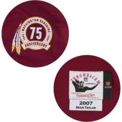 Mitchell & Ness Nfl Authentic-Authentic Jersey Washington 2007 Sean Taylor