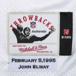 Mitchell & Ness Nfl Authentic-Authentic John Elway Afc Pro Bowl 1994-95 Jersey