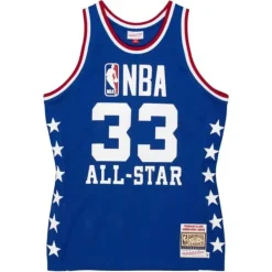 Mitchell & Ness Nba Authentic-Authentic Kareem Abdul-Jabbar All Star West 1985-86 Jersey