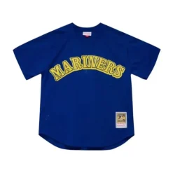 Mitchell & Ness Mlb Authentic-Authentic Ken Griffey Jr Seattle Mariners 1991 Pullover Jersey
