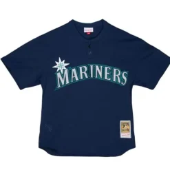 Mitchell & Ness Mlb Authentic-Authentic Ken Griffey Jr Seattle Mariners 1995 Pullover Jersey
