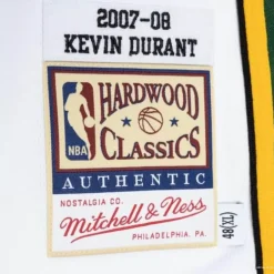 Mitchell & Ness Nba Authentic-Authentic Kevin Durant Seattle Supersonics 2007-08 Jersey