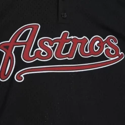 Mitchell & Ness Mlb Authentic-Authentic Lance Berkman Houston Astros 2002 Bp Jersey