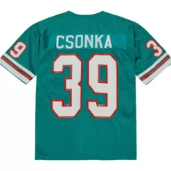 Mitchell & Ness Nfl Authentic-Authentic Larry Csonka Miami Dolphins Dark 1973 Jersey