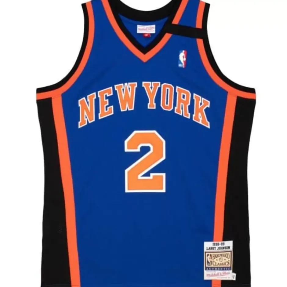 Mitchell & Ness Nba Authentic-Authentic Larry Johnson New York Knicks 1998-99 Jersey