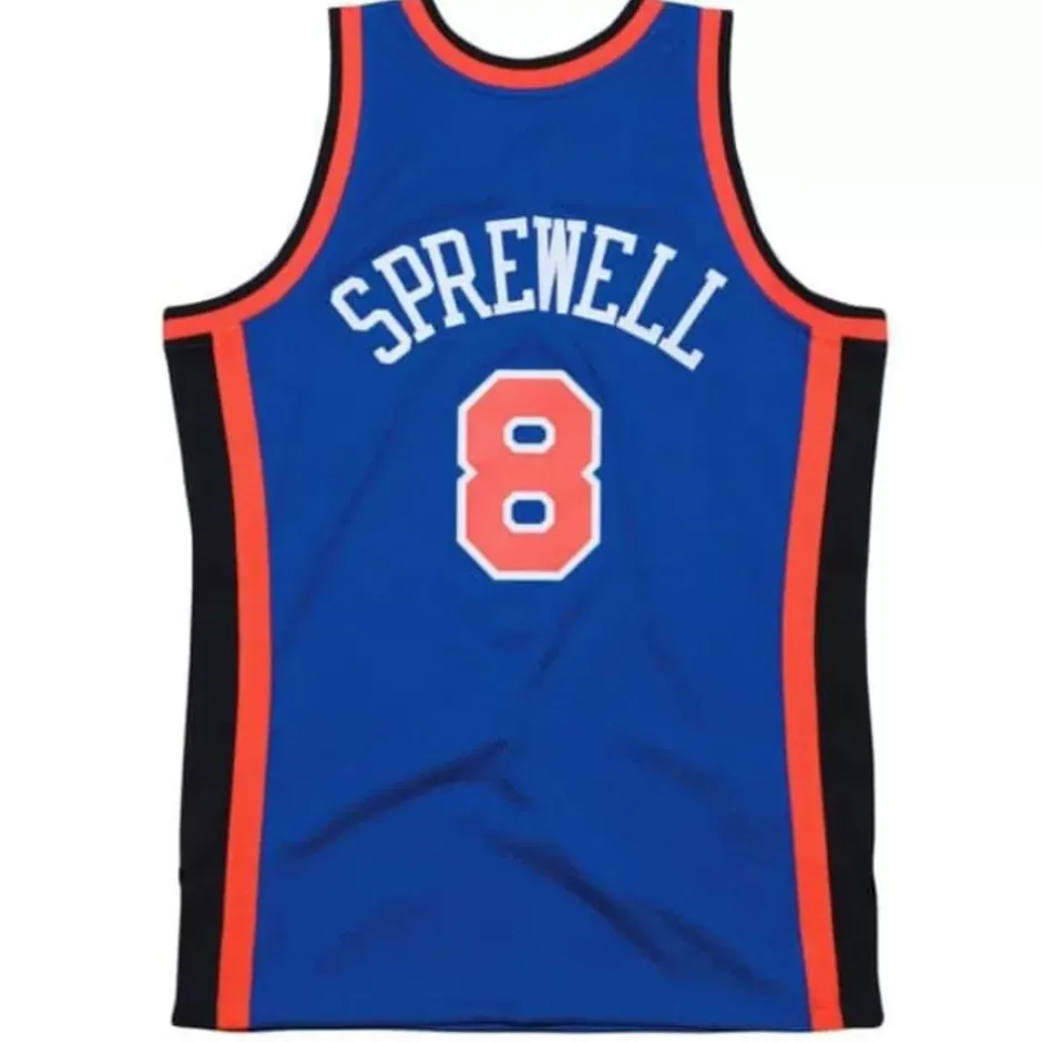Mitchell & Ness Nba Authentic-Authentic Latrell Sprewell New York Knicks 1998-99 Jersey