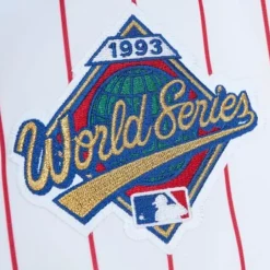Mitchell & Ness Mlb Authentic-Authentic Lenny Dykstra Philadelphia Phillies Home World Series 1993 Jersey