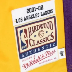 Mitchell & Ness Nba Authentic-Authentic Los Angeles Lakers 2001-02 Shooting Shirt