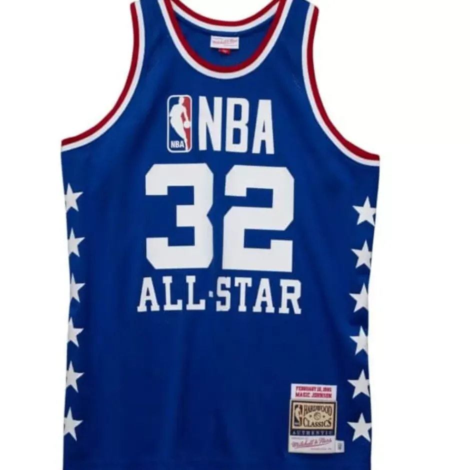 Mitchell & Ness Nba Authentic-Authentic Magic Johnson All Star West 1985-86 Jersey