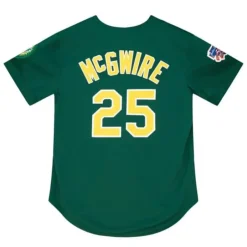 Mitchell & Ness Mlb Authentic-Authentic Mark Mcgwire Oakland Athletics 1997 Jersey