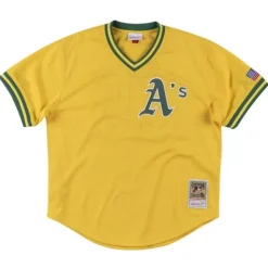 Mitchell & Ness Mlb Authentic-Authentic Mark Mcgwire Oakland Athletics 1990 Pullover Jersey