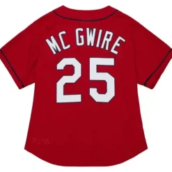 Mitchell & Ness Mlb Authentic-Authentic Mark Mcgwire St. Louis Cardinals 1998 Bp Jersey
