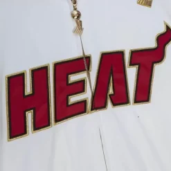 Men Mitchell & Ness Jackets & Outerwear-Authentic Miami Heat 2012 Champions Jacket