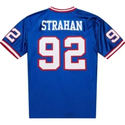 Mitchell & Ness Nfl Authentic-Authentic Michael Strahan New York Giants Dark 1993 Jersey