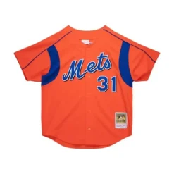 Mitchell & Ness Mlb Authentic-Authentic Mike Piazza New York Mets 2004 Bp Jersey
