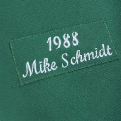 Mitchell & Ness Mlb Authentic-Authentic Mike Schmidt Philadelphia Phillies St. Patrick'S Day 1988 Jersey
