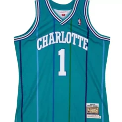 Mitchell & Ness Nba Authentic-Authentic Muggsy Bogues Charlotte Hornets Road 1992-93 Jersey